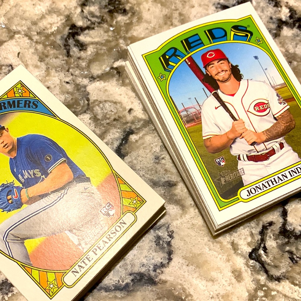 59pc 2022 Topps Heritage Rookies - Picture 4 of 7